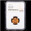 Image 2 : NGC 1965-p Lincoln Cent 1c Graded ms65 rd By NGC