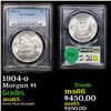 Image 1 : PCGS 1904-o Morgan Dollar $1 Graded ms65 By PCGS