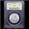 Image 2 : PCGS 1945-d Walking Liberty Half Dollar 50c Graded ms65 By PCGS