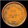 Image 3 : 1863 Our Navy Civil War Token F-41/337a 1c Grades xf+