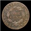 Image 3 : 1822 Coronet Head Large Cent 1c Grades f+