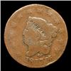 Image 2 : 1817 13 Stars Coronet Head Large Cent 1c Grades vg, very good