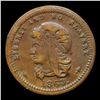 Image 2 : 1863 Crossed Flags Civil War Token F-36/340 1c Grades vf++