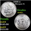 Image 1 : 1898-o Morgan Dollar $1 Grades Select+ Unc
