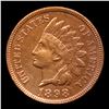 Image 2 : 1898 Indian Cent 1c Grades Unc Details
