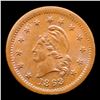 Image 2 : 1863 Wilson's Medal Civil War Token F-19/396a 1c Grades Choice Unc BN