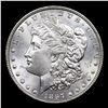 Image 2 : 1897-p Morgan Dollar $1 Grades GEM Unc