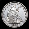 Image 2 : 1859-p Seated Half Dollar 50c Grades Choice AU/BU Slider