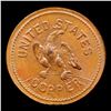 Image 3 : (1863) US Copper Civil War Token F-138/434a 1c Grades Select Unc BN