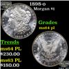 Image 1 : 1898-o Morgan Dollar $1 Grades Choice Unc PL