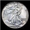 Image 2 : 1942-p Walking Liberty Half Dollar 50c Grades Select Unc