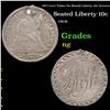 Image 1 : 1873 Love Token On Seated Liberty 10c Arrows Seated Liberty Dime 10c Grades ng