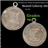 Image 1 : No Date Love Token On Seated Liberty 10c Seated Liberty Dime 10c Grades ng
