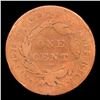 Image 3 : 1822 Coronet Head Large Cent 1c Grades g+