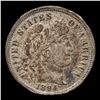 Image 2 : 1894 Love Token On Barber 10c Barber Dime 10c Grades ng