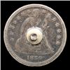 Image 2 : 1859 Love Token On Seated Liberty 10c Seated Liberty Dime 10c Grades ng