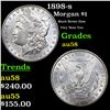 1898-s Morgan Dollar $1 Grades Choice AU/BU Slider