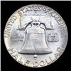 Image 3 : 1948-d Franklin Half Dollar 50c Grades Choice Unc FBL