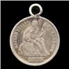 Image 2 : 1885 Love Token On Seated Liberty 10c Seated Liberty Dime 10c Grades ng.