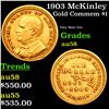 1903 McKinley Louisiana Purchase Gold Commem Dollar 1 Grades Choice AU/BU Slider