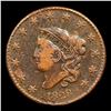 Image 2 : 1828 Large Narrow Date Coronet Head Large Cent 1c Grades vf details