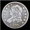 Image 2 : 1821 lg date Capped Bust Dime 10c Grades vf details