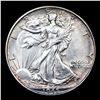 Image 2 : 1945-s Walking Liberty Half Dollar 50c Grades Select Unc