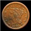 Image 2 : 1844 Braided Hair Large Cent 1c Grades vf details