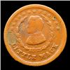 Image 2 : 1863 McClellan Civil War Token F- 140/394a 1c Grades vf++