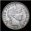Image 2 : 1915-p Barber Dime 10c Grades Unc Details