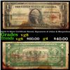 1935A $1 Silver Certificate Hawaii, Signatures of Julian & Morgenthau Grades vg, very good