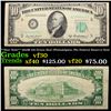 Image 1 : **Star Note** 1950B $10 Green Seal (Philadelphia, PA) Federal Reserve Note Grades vf++