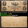 Image 1 : 1853 Columbia, SC- The Exchange Bank $10 Fr-SC380-30 Grades vf+