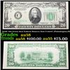 Image 1 : 1934C $20 Green Seal Federal Reserve Note F-2057C (Philadelphia,PA) Grades Choice AU/BU Slider