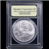 Image 2 : 2000-p Library of Congress Modern Commem Dollar $1 Graded ms70, Perfection By USCG