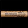 Image 5 : Mixed small cents 1c orig shotgun roll, 1916-d Wheat Cent, 1893 Indian Cent other end, McDonalds Wra