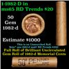 Image 1 : Shotgun Lincoln 1c roll, 1982-d 50 pcs Brandt Wrapper