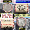 ***Auction Highlight*** Full Morgan/Peace Casino Las Vegas Stardust silver $1 roll $20, 1879 & P end