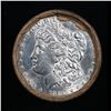 Image 2 : ***Auction Highlight***  AU/BU Slider Brinks Shotgun Morgan $1 Roll 1880 & O Ends Virtually UNC (fc)