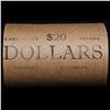 Image 4 : ***Auction Highlight***  AU/BU Slider Shotgun Peace $1 Roll 1925 & P Ends Virtually UNC (fc)