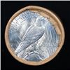 Image 3 : ***Auction Highlight***  AU/BU Slider Shotgun Peace $1 Roll 1923 & P Ends Virtually UNC (fc)