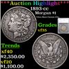***Auction Highlight*** 1893-cc Morgan Dollar $1 Graded vf35 by SEGS (fc)