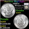 ***Auction Highlight*** 1888-s Morgan Dollar $1 Graded ms64+ by SEGS (fc)