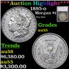 ***Auction Highlight*** 1895-o Morgan Dollar $1 Graded au55 by SEGS (fc)