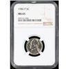 Image 2 : NGC 1986-p Jefferson Nickel 5c Graded ms65 By NGC