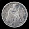 Image 2 : 1882 Love Token on Seated Liberty 10c Grades NG