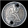 Image 2 : 1884 Love Token on Seated Liberty 10c Grades NG