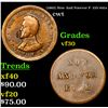 Image 1 : (1863) Now And Forever Civil War Token F- 135/441a 1c Grades vf++