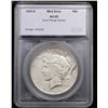 Image 4 : 1925-s Peace Dollar Major Mint Error $1 Graded au53 By SEGS