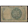 Image 3 : 1874 25c Fractional Currency, 5th Issue, Short Key Fr-1309  Grades f+